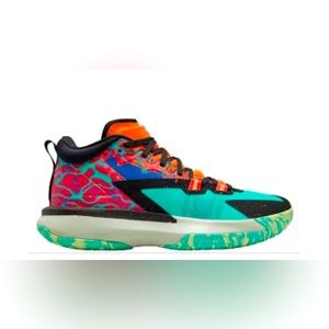 Jordan Zion 1 Cone Hyper Jade boys 13 excellent condition